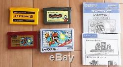 Jeu De Console Color Gameboy Micro Famicom + 3 Jeux Mario 2 Nintendo Tested