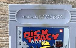 Jeu Dick Tracy Nintendo Gameboy Color Advance, AUTHENTIQUE! RARE