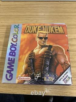 Jeu Duke Nukem pour Game Boy Color avec boîte mais sans manuel