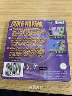 Jeu Duke Nukem pour Game Boy Color avec boîte mais sans manuel