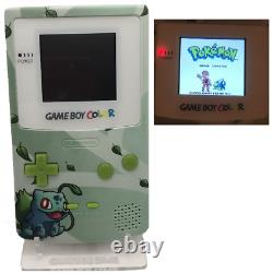 Jeu Garçon Couleur Gbc Pokemon Bulbasaur Tft Rétro-éclairé