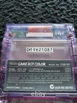Jeu Garçon Neotones Atomic Purple Pal Australian Nintendo Console Rare