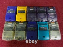 Jeu Junkboy Couleur Gbc Lot De 10 Set Nintendo Random Console Vintage Du Japon