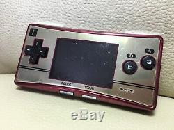 Jeu Nintendo Game Boy Micro Nes Limited Couleur Japan F / S Famicom