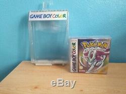 Jeu Pokémon Cristal Game Boy Couleur Complet