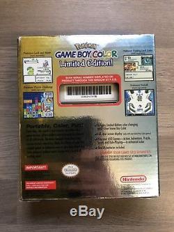 Jeu Pokemon Édition Limitée Game Boy Color Retro Nintendo