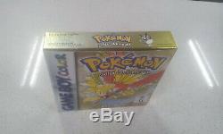 Jeu Pokemon Gold Version Game Color Game Boxed (comme Neuf)