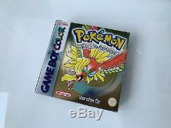 Jeu Pokémon Version Or Nintendo Game Boy Color Mint Blister Vf Ouvert