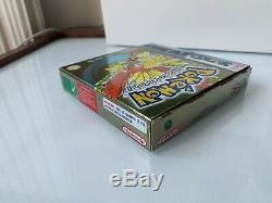 Jeu Pokémon Version Or Nintendo Game Boy Color Mint Blister Vf Ouvert