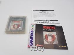 Juego Résident Mal Gaiden Pal Cib Nintendo Game Boy Gameboy Couleur Gbc Top Rare