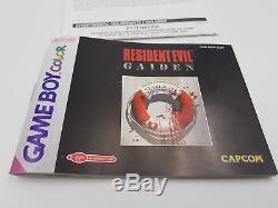 Juego Résident Mal Gaiden Pal Cib Nintendo Game Boy Gameboy Couleur Gbc Top Rare