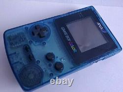 Junk/broken Nintendo Gameboy Color Ana Clear Blue Edition Limitée Console-d0621