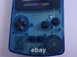 Junk/broken Nintendo Gameboy Color Ana Clear Blue Edition Limitée Console-d0621