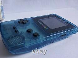 Junk/broken Nintendo Gameboy Color Ana Clear Blue Edition Limitée Console-d0621