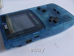 Junk/broken Nintendo Gameboy Color Ana Clear Blue Edition Limitée Console-d0621