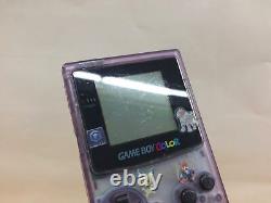 Ke4042 Gameboy Couleur Effacer Purple Boxed Jeu Boy Console Japon