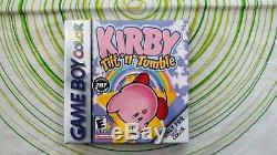 Kirby Tilt'n'tumble Nouvelle Gameboy Couleur Ntsc USA