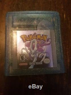 Kiwi Gameboy Couleur Pokemon Cristal Édition Limitée Bundle