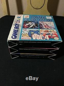 Konami GB Collection Vol. 4 Vol 2 & 1 Cib Complete Gameboy Color Castlevania Lot
