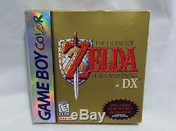 La Légende De Aweldening DX Nintendo Gameboy Color De Zelda Link Complète Game Boy