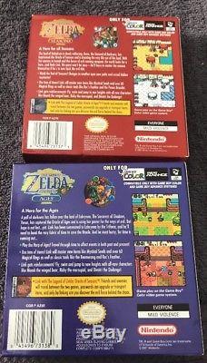 La Légende De Zelda Oracle Des Ages + Saisons (nintendo Game Boy Color) Complete