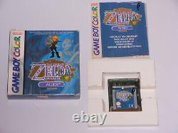 La Légende de Zelda Oracle des Âges Nintendo Game Boy Color Boîte avec Manuel