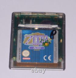 La Légende de Zelda Oracle des Âges Nintendo Game Boy Color Boîte avec Manuel