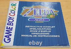 La Légende de Zelda Oracle of Ages pour Nintendo Game Boy Color Complet en très bon état (VGC)