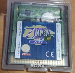 La Légende de Zelda Oracle of Ages pour Nintendo Game Boy Color Complet en très bon état (VGC)