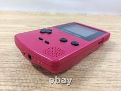 La7234 Plz Lire L'article Condi Gameboy Couleur Rouge Jeu Garçon Console Japon