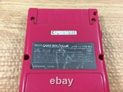 La7234 Plz Lire L'article Condi Gameboy Couleur Rouge Jeu Garçon Console Japon