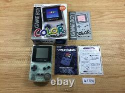 La7724 Gameboy Couleur Effacer Boxed Game Boy Console Japon