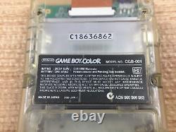 Lb4687 Gameboy Couleur Effacer Boxed Game Boy Console Japon