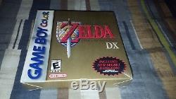 Legend Of Awakening DX De Zelda Link (nintendo Game Boy Color, 1998) Sceau Intact