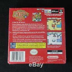 Legend Of Zelda Oracle Des Ages & Saisons Game Boy Color Nouveau, Scellé Avec H-seam