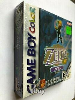 Legend Of Zelda Oracle Of Ages Nintendo Game Boy Couleur Gbc Nouveau Scellé