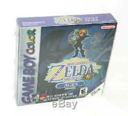 Legend Of Zelda Oracle Of Ages (game Boy Color) Marque Nouvelle Usine Scellé Mint
