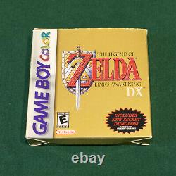 Légende De L'éveil De Zelda Link DX Complete Nintendo Game Boy Couleur 1998