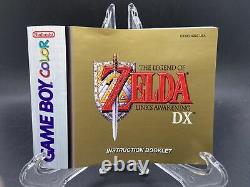 Légende De L'éveil De Zelda Link DX Jeu Garçon Couleur Box/inserts/manuel Seulement
