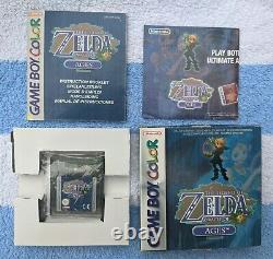Légende De Zelda Oracle Des Âges Pour Nintendo Gameboy Couleur Boxed Vgc