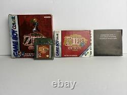 Légende De Zelda Oracle Of Seasons Game Boy Color, 2001 Complete In Box Cib