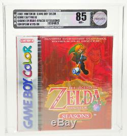 Légende De Zelda Oracle Of Seasons Nintendo Gameboy Color Gbc Scellé Nouveau Vga 85