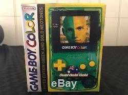 Limited Edition Nintendo Gameboy Color Ozzie Or Et Vert Neotones Complet