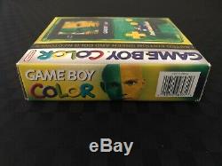 Limited Edition Nintendo Gameboy Color Ozzie Or Et Vert Neotones Complet