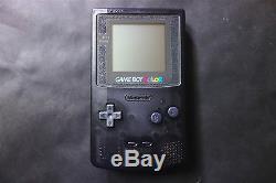 Limited Système Nintendo Game Boy Color Noir Eden Japan Très. Bien. Condition