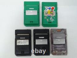 Lot 10 Nintendo Gameboy Pocket Gbp Console Couleur Aléatoire Junk Japonais Pour Pièces