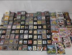 Lot 210 Japan Rare Games Lot Box Wholesale Plusieurs Jeux Gameboy Color Pokemon