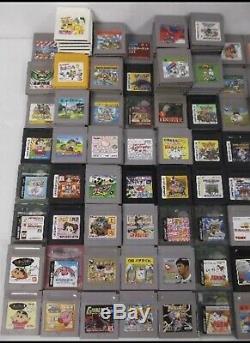 Lot 210 Japan Rare Games Lot Box Wholesale Plusieurs Jeux Gameboy Color Pokemon
