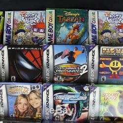 Lot 32 Nintendo Game Boy Advance Gba Et Couleur Gbc Jeux Cb Avecbox & Cib Avecmanuel