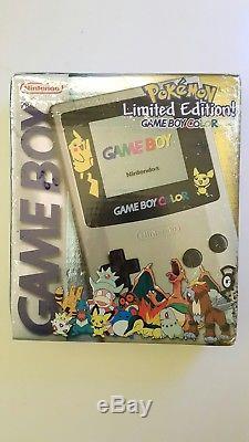 Lot De Couleurs Pokemon Gold / Silver Game Boy En Édition Limitée